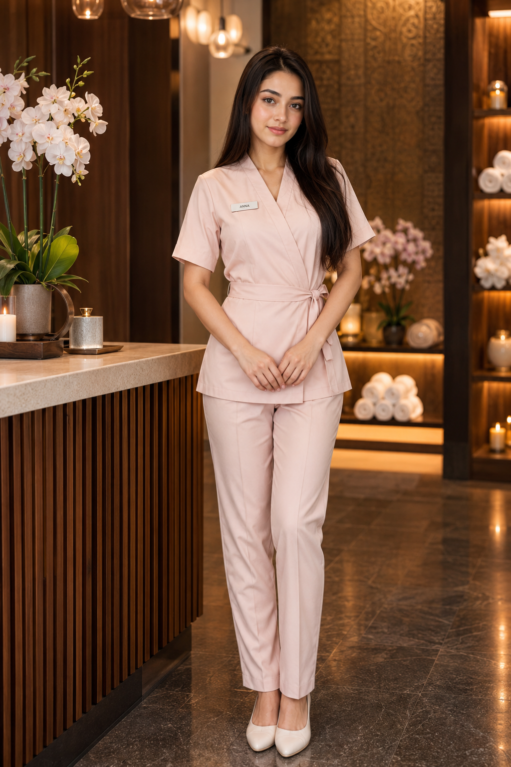 Hot oil massage treatment at a professional spa in Shivamogga, Karnataka